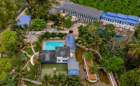 Carcar Eco Farm Resort Top View